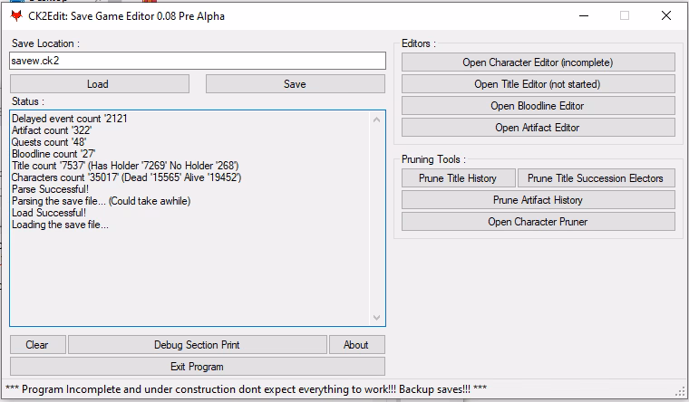 How do I edit a game save file?