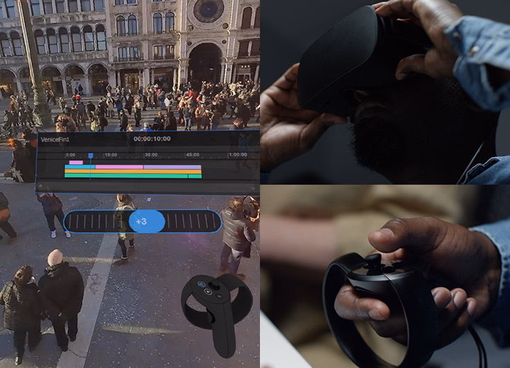 Can I use a VR headset while editing?