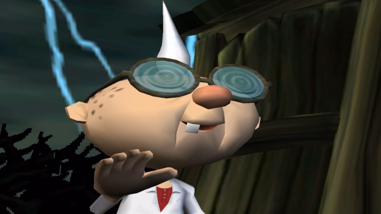 Who is Professor Elvin Gadd in Luigi's mansion?