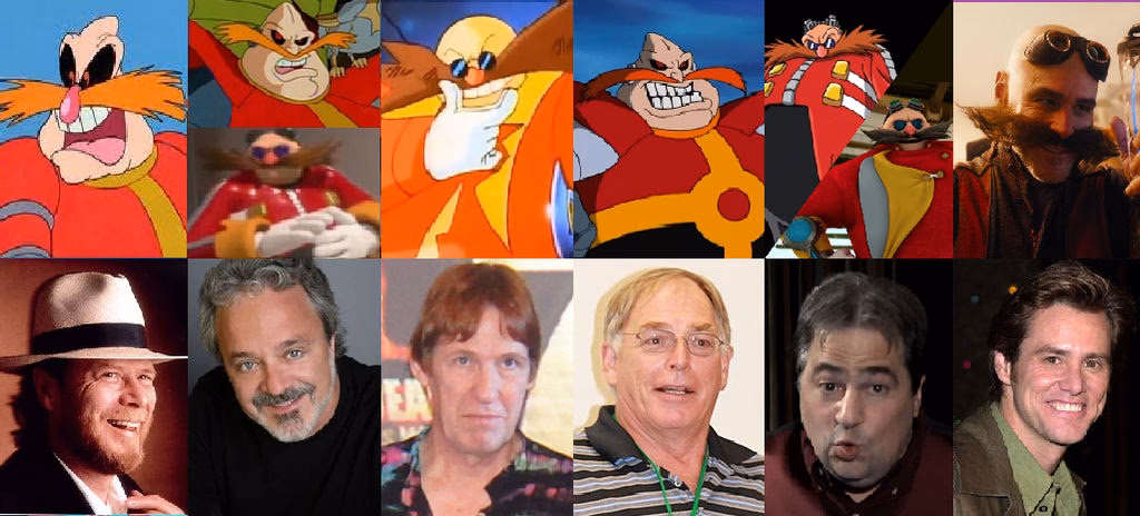 Who voicing Eggman?