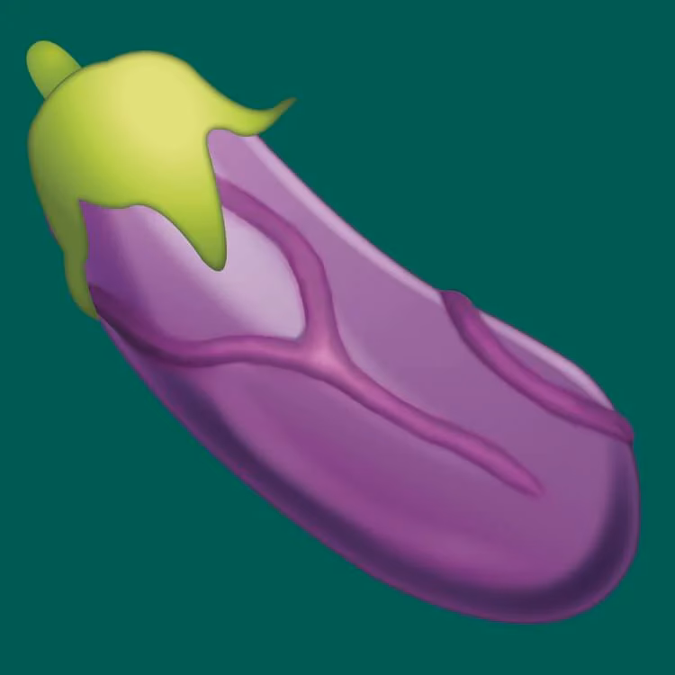 What does Eggplant Emoji mean?