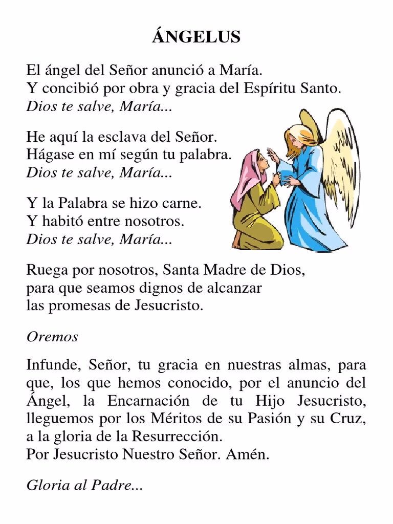 ¿Qué es el rezo del Ángelus?