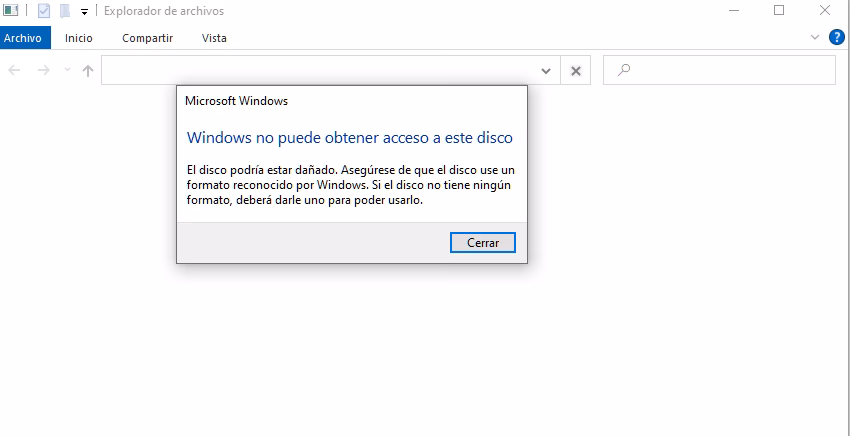 ¿Cómo se extrae el disco dañado?
