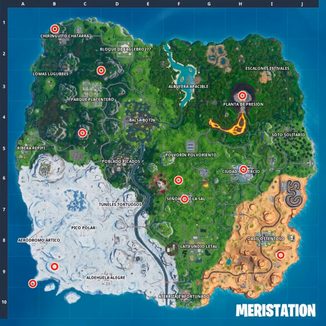 ¿Cuál es el código del mapa de Fortnite?