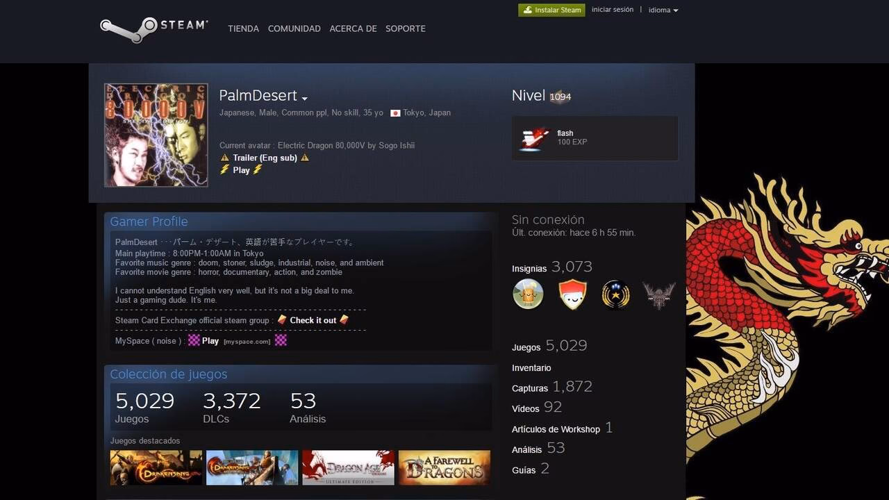 ¿Cuál es el nivel más alto de steamgifts?