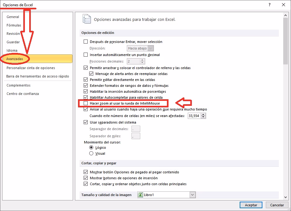 ¿Por qué el scroll va en sentido contrario?