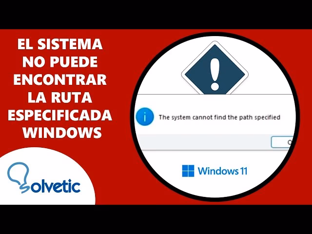 ¿Cómo eliminar una ruta que no se encuentra en Windows?