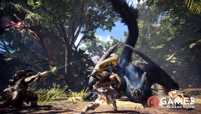 ¿Cómo funciona el multijugador de Monster Hunter World?