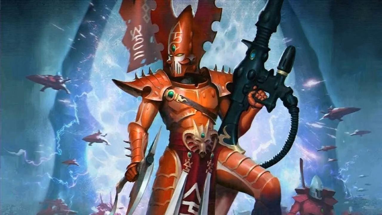Are Eldar derived from elves in Warhammer 40,000?