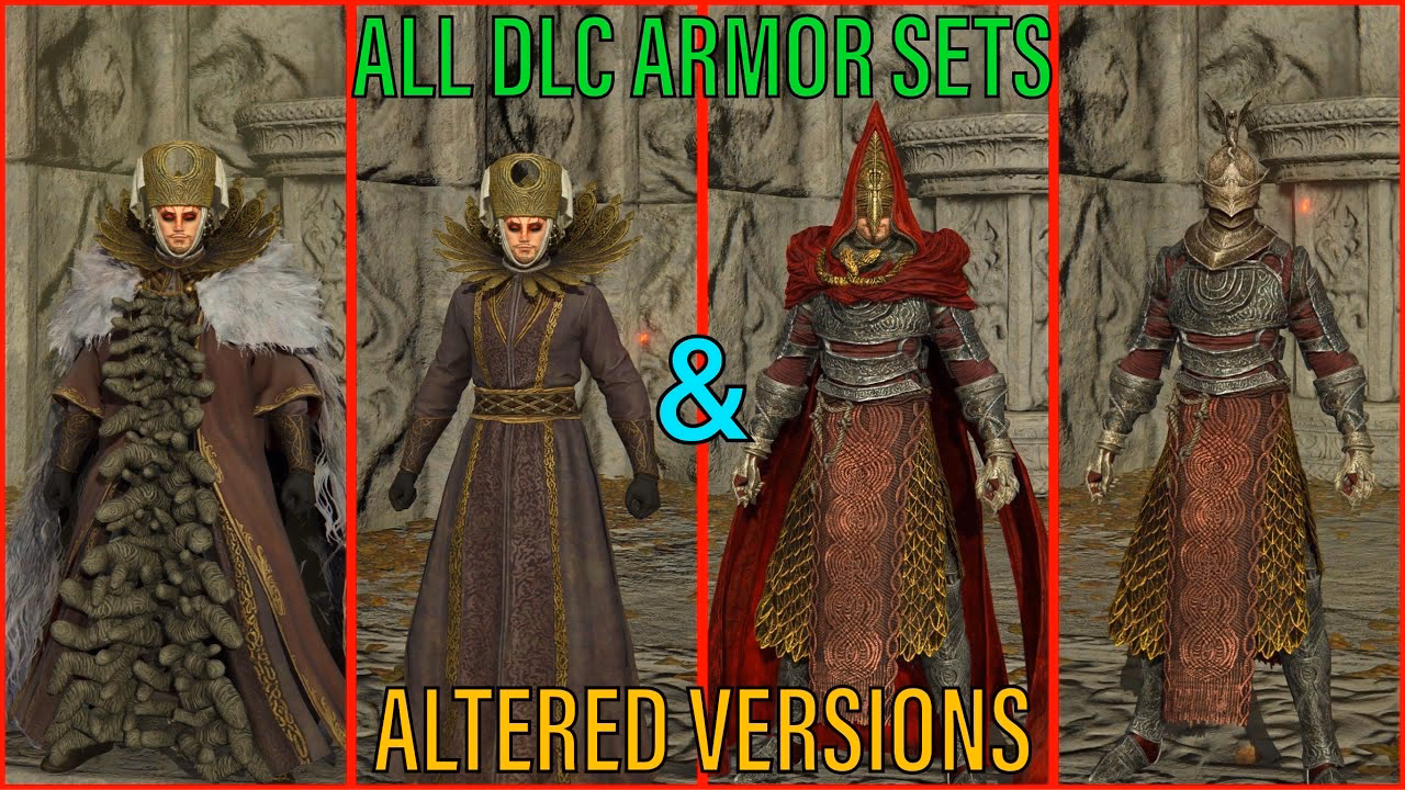What are armor sets in Elden Ring?