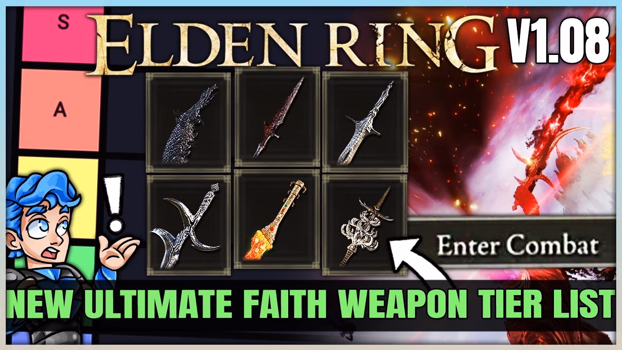 Are there faith scaling weapons in Elden Ring?