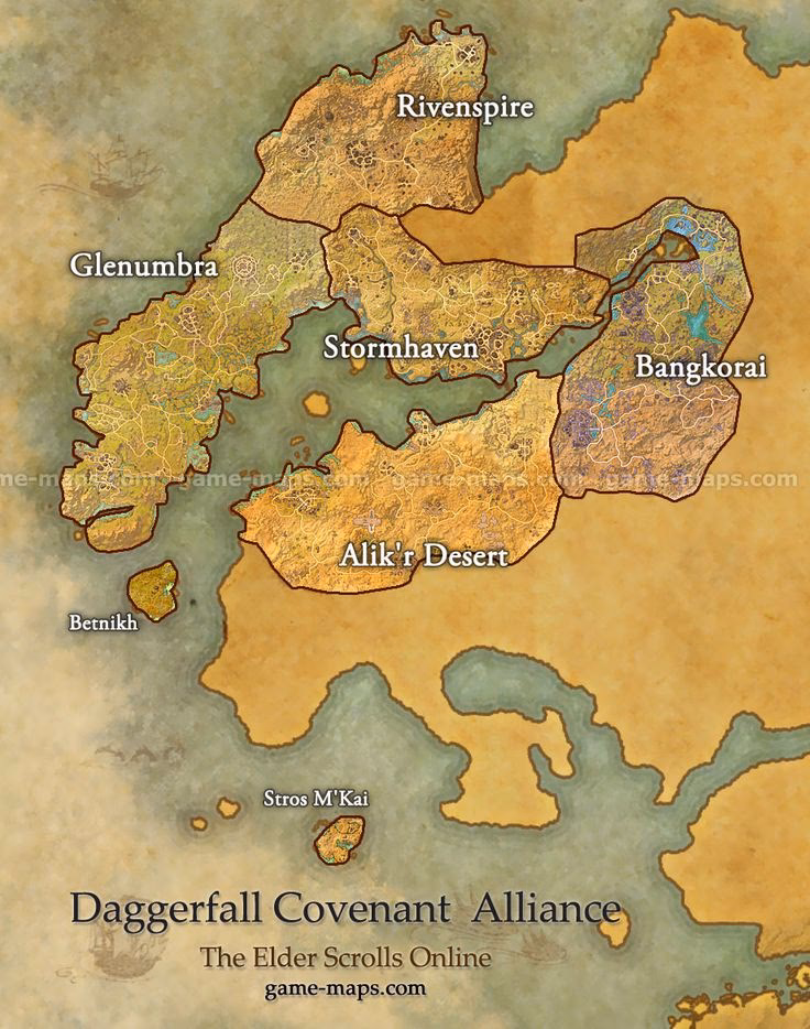 Where is Daggerfall in Skyrim?