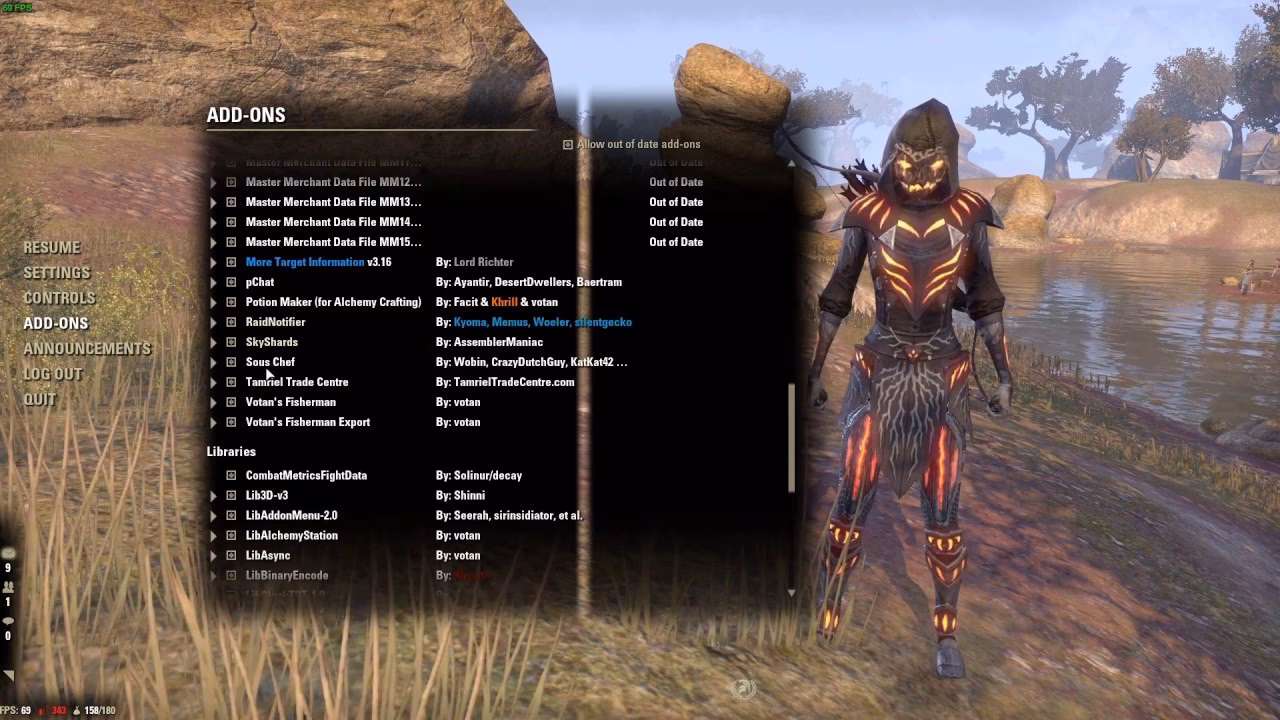 How to install ESO addon & client?