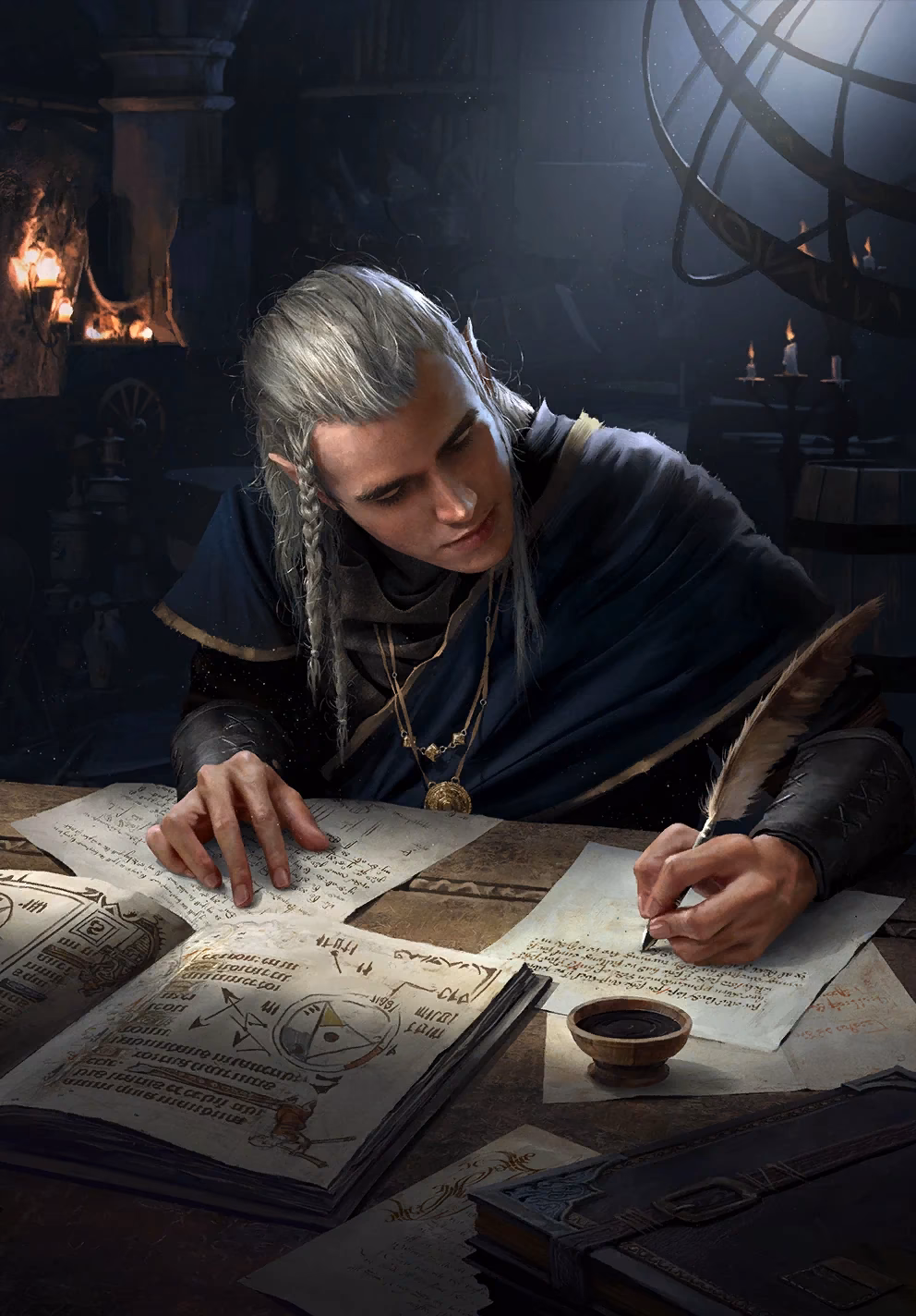 What is the Elder Speech in the Witcher?
