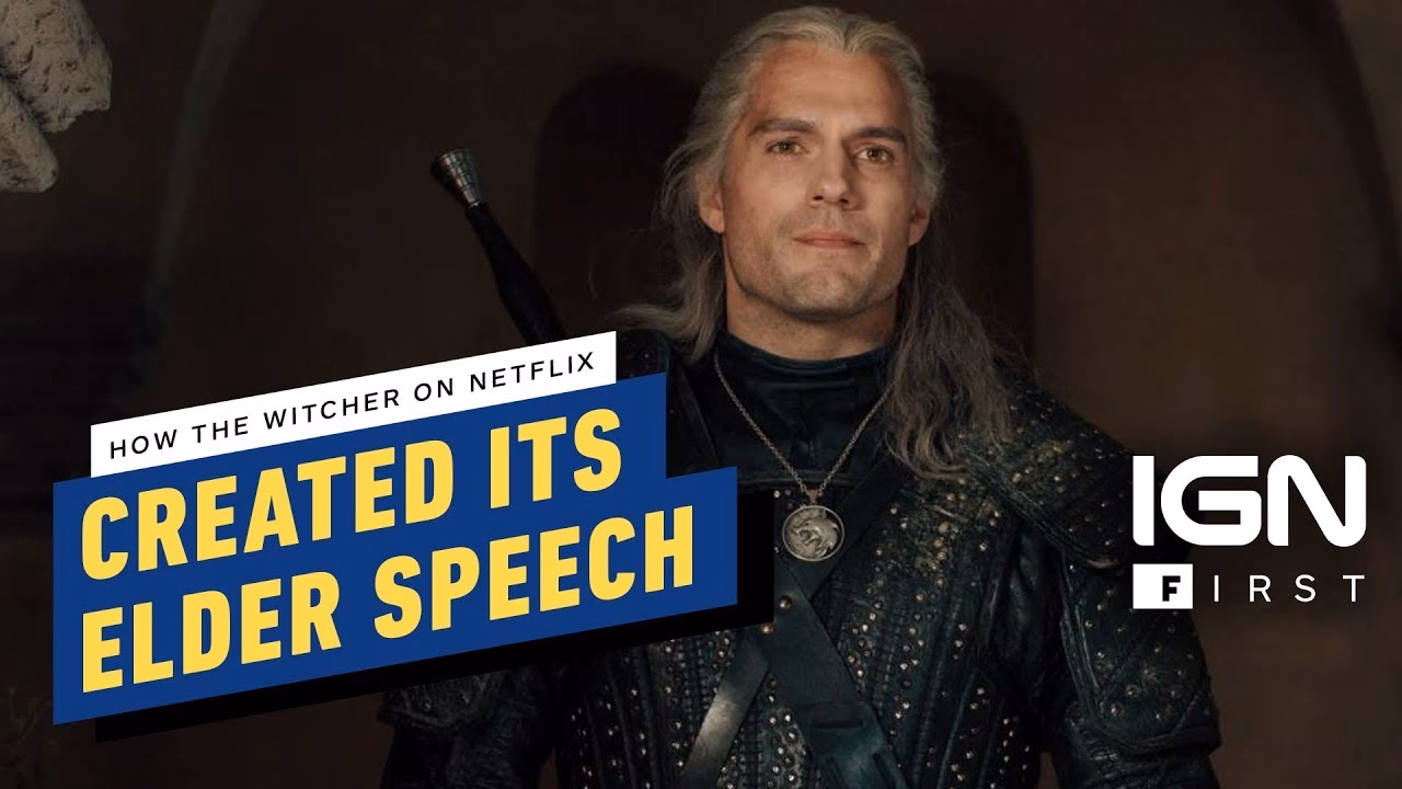 What is the Elder Speech in the Witcher?