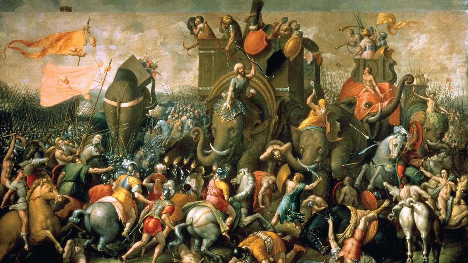 Why were elephants used in war?