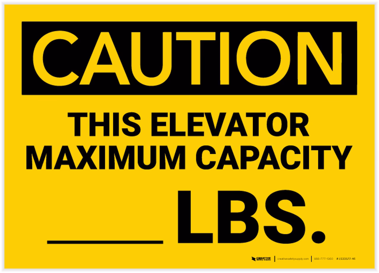 How much weight can a freight elevator hold?