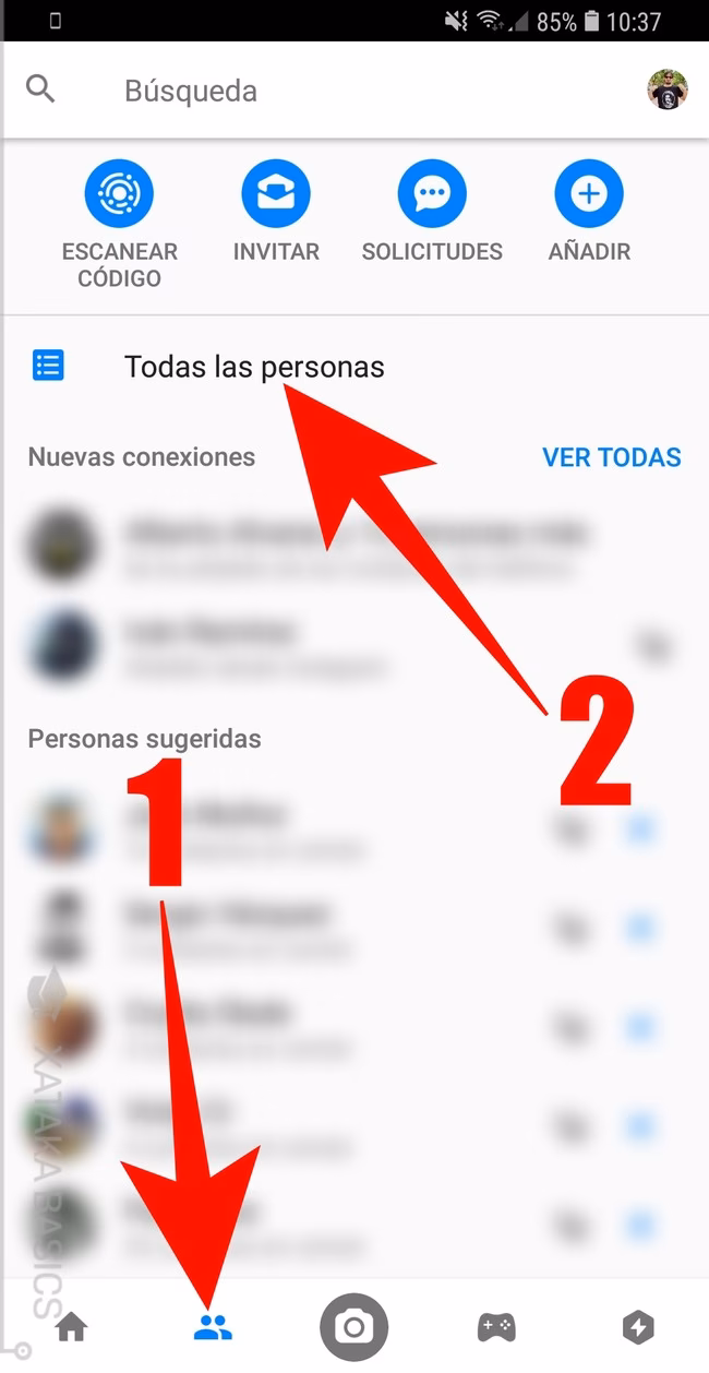 ¿Cómo eliminar a un amigo de la lista de amigos en Facebook?