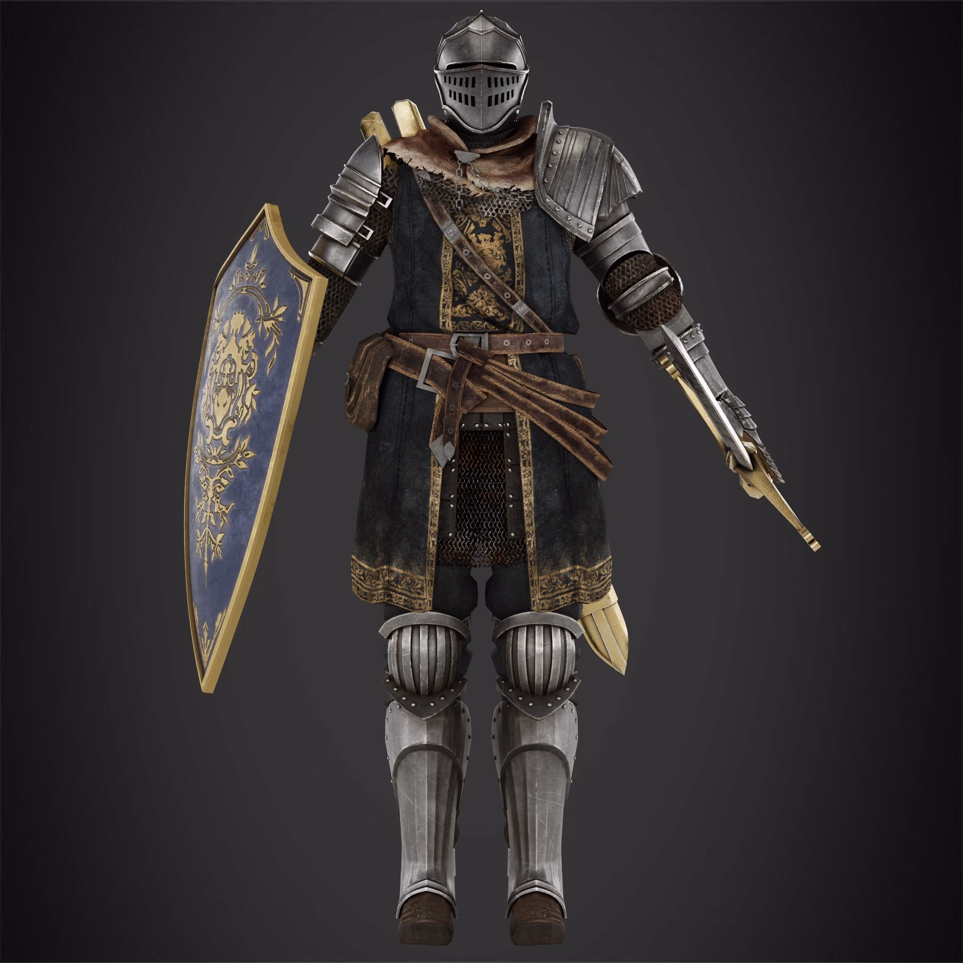 What is elite knight armor in Dark Souls Remastered?