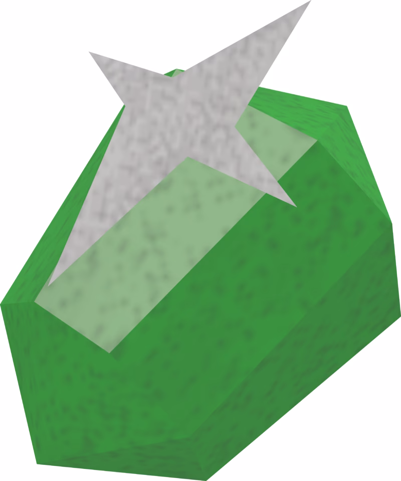 What is a cut emerald?
