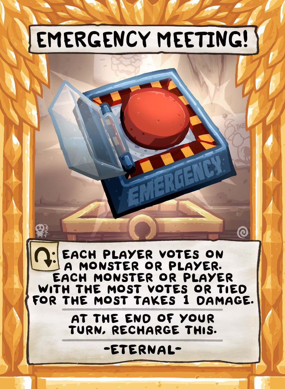 What does the emergency contact sprite read?