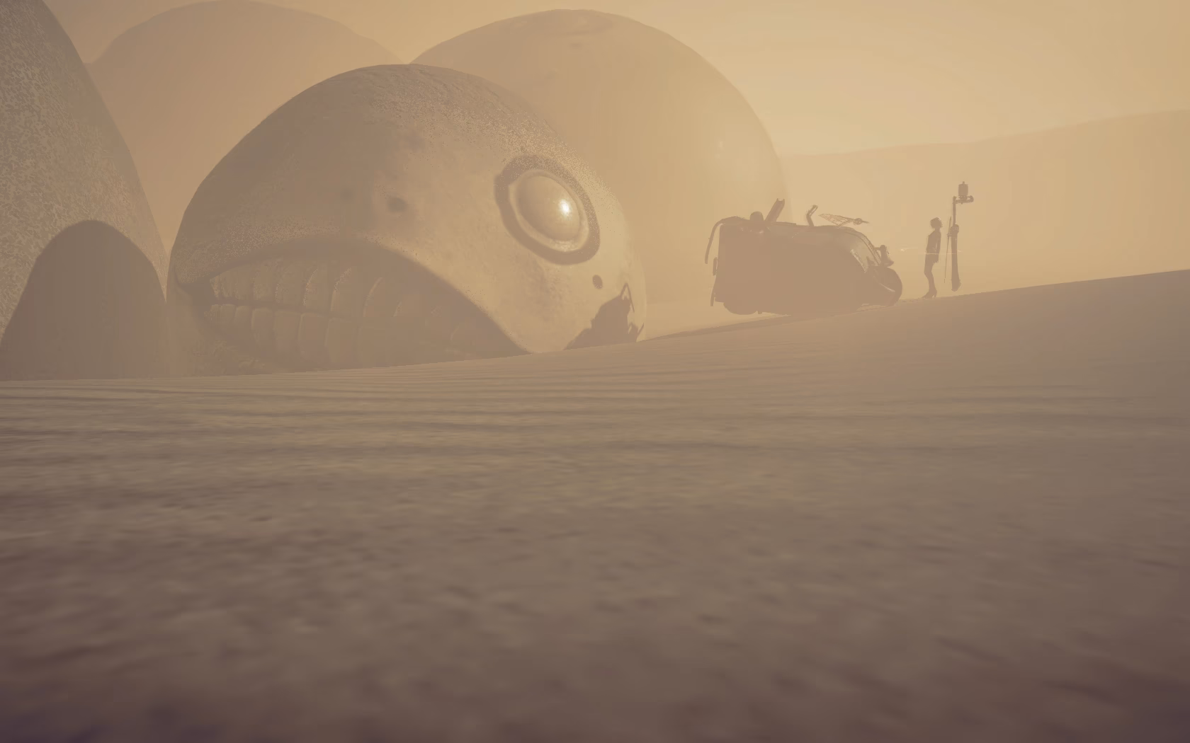 What is Emil's determination in Nier Automata?