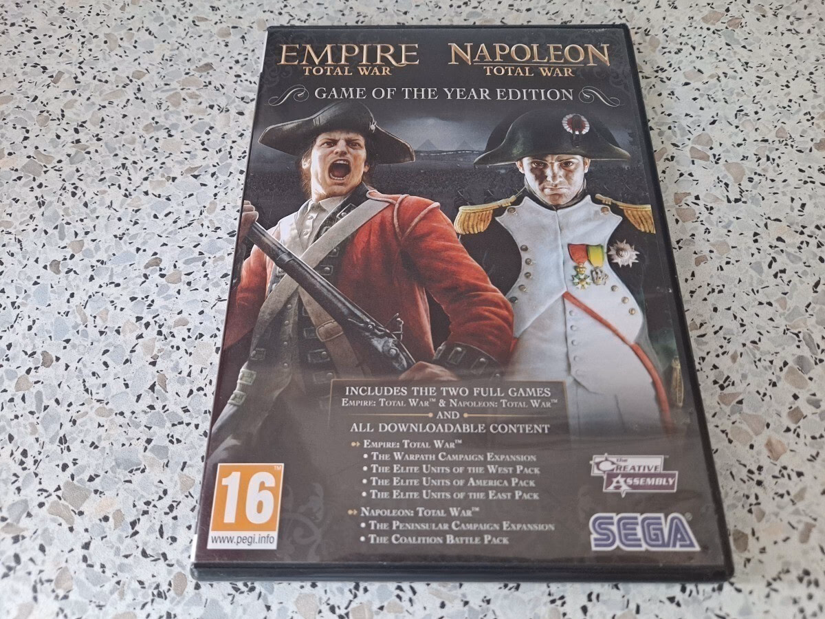 What is Empire and Napoleon Total War GOTY PC key?