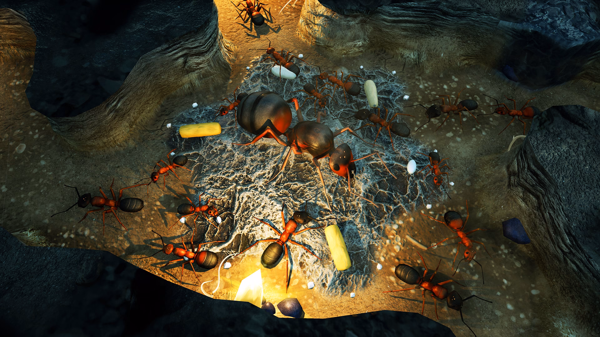 Is empires of the undergrowth a real-time game?