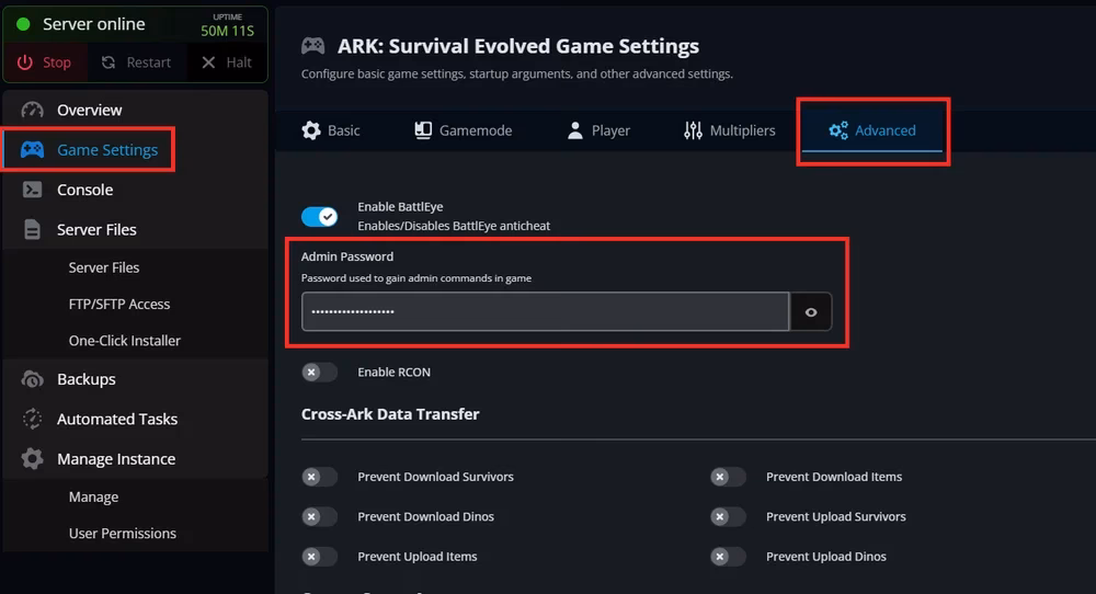 Are Ark admin commands cheats?