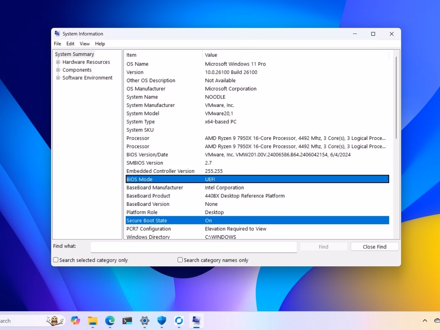 Where is the Secure Boot setting?