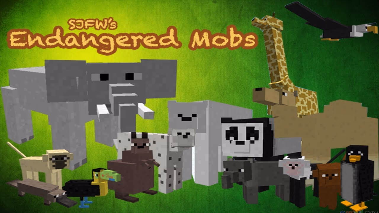 What is the Endangered Mobs mod?