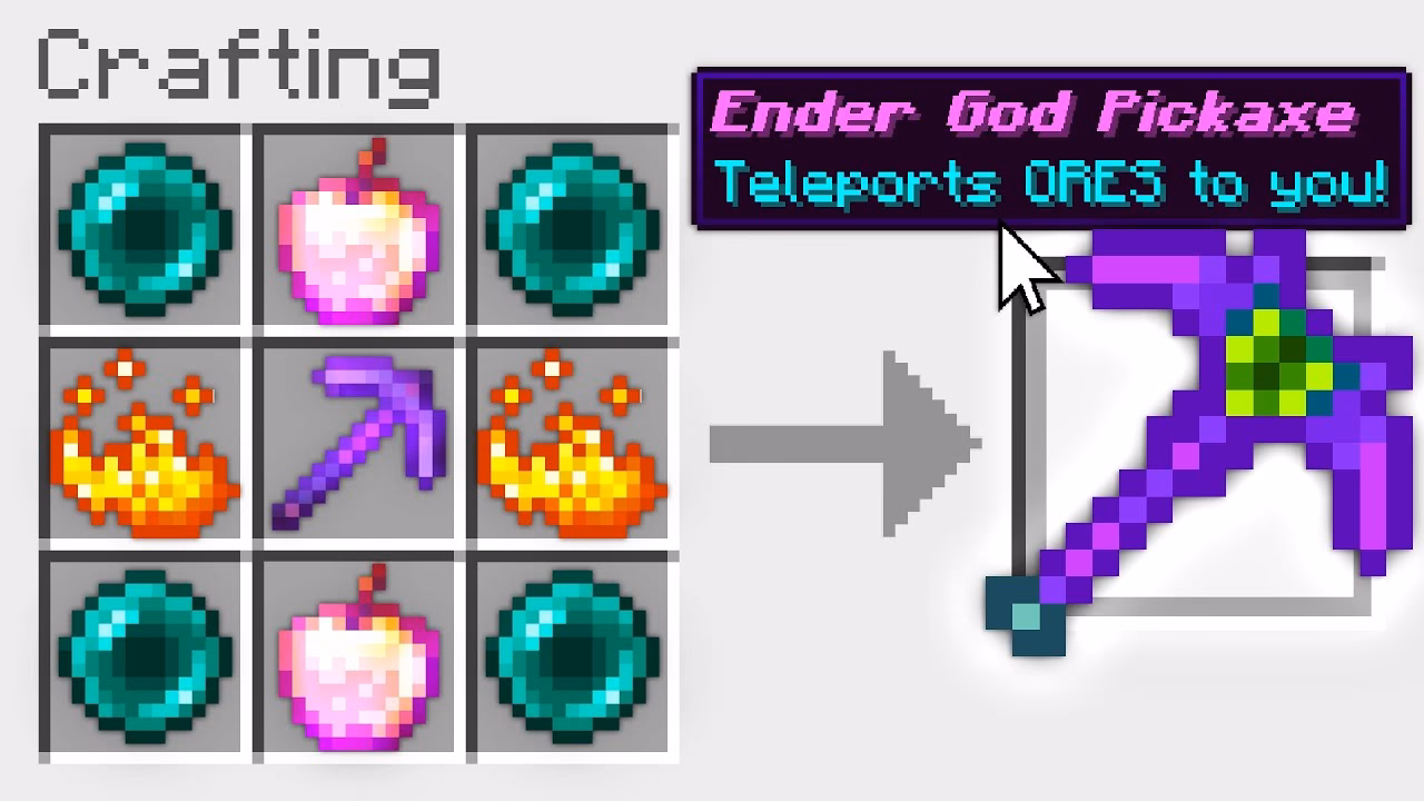 What is the eye of Ender pickaxe?