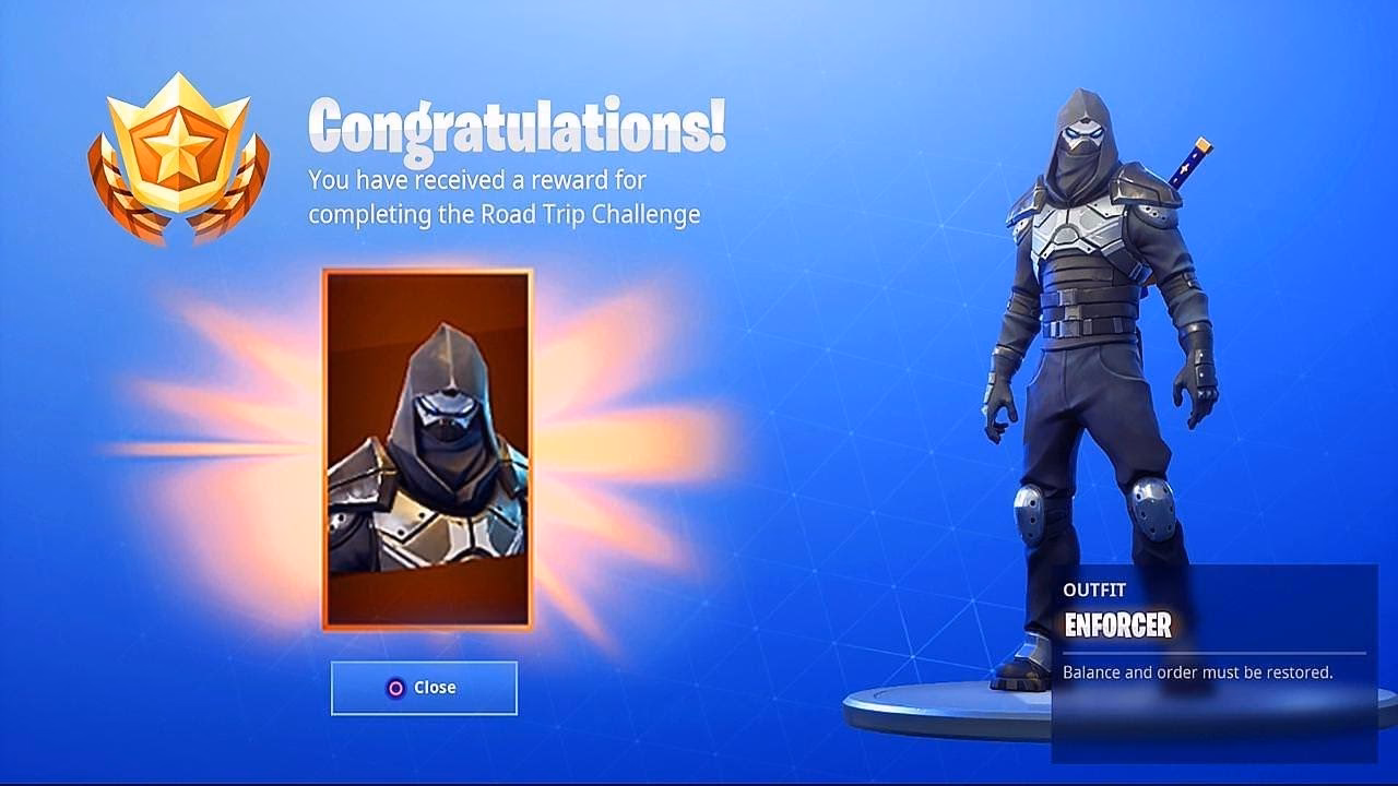When did enforcer come out in Fortnite Odyssey?