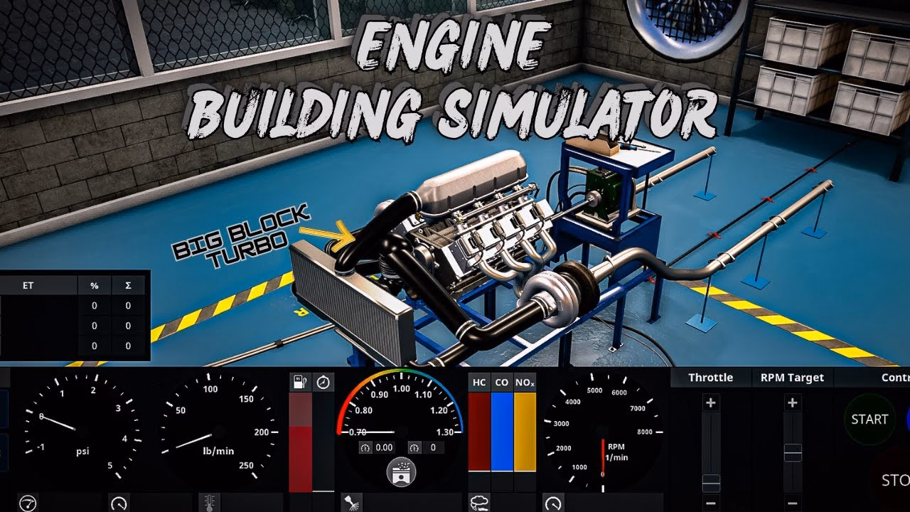 What is engine simulator?