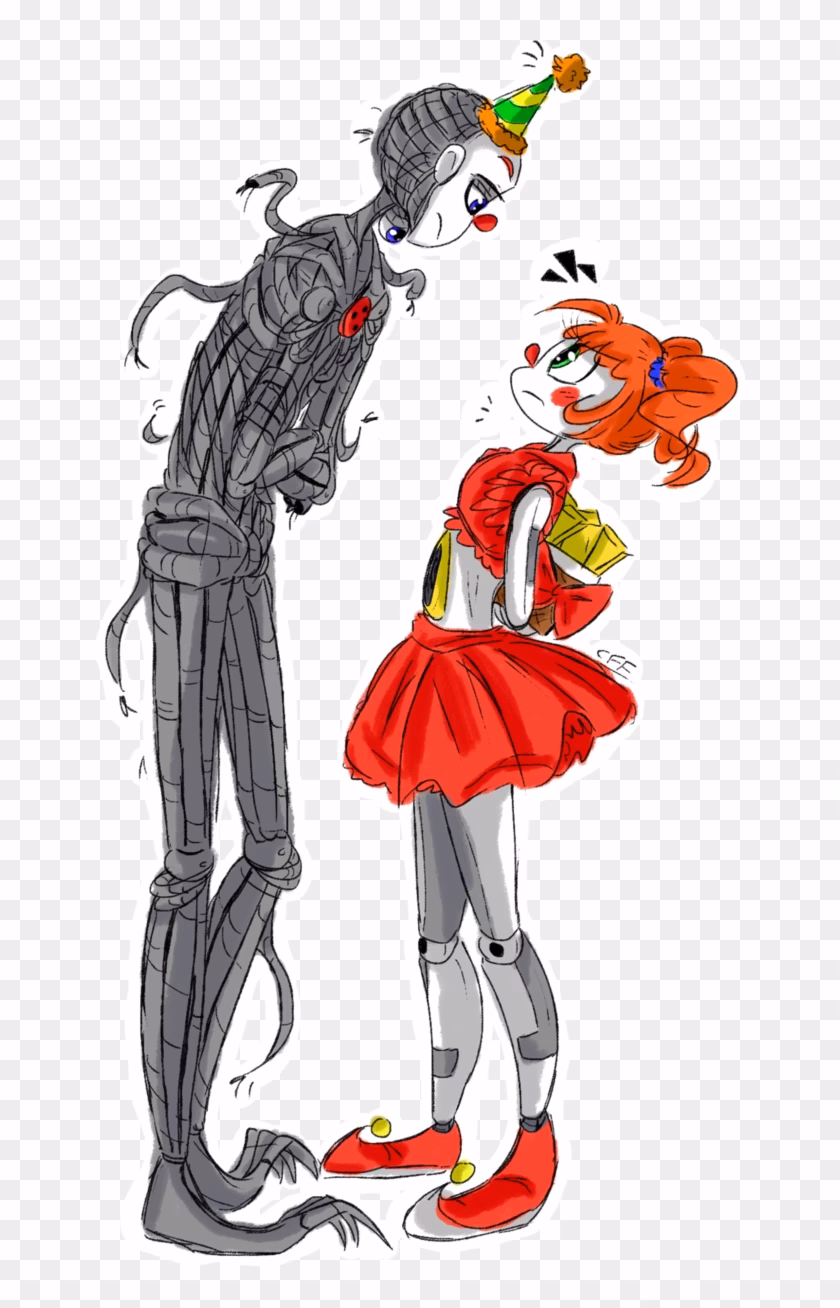 Does Ennard attack Baby?