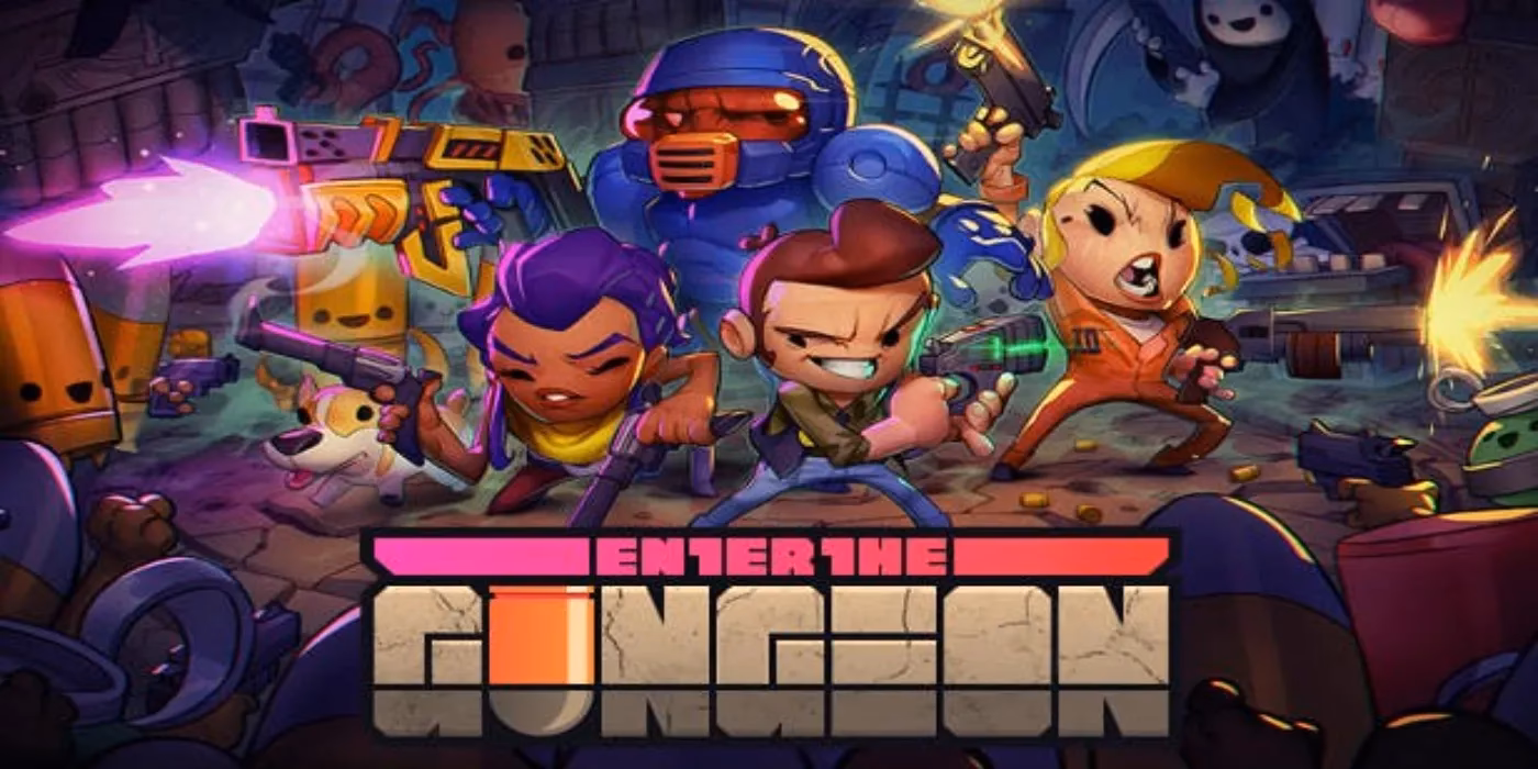 How do you play co-op in enter the Gungeon?