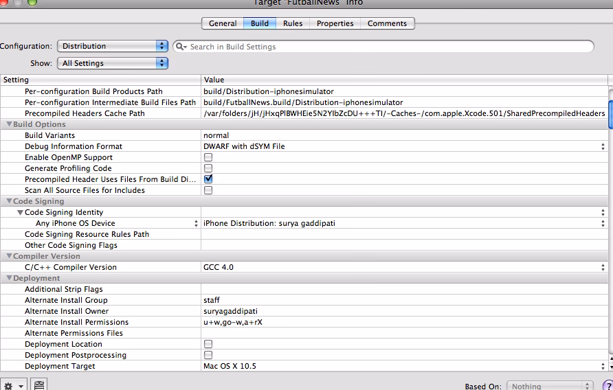 How does Xcode store entitlements?