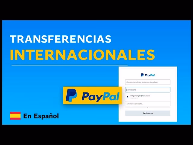 ¿Cómo pagar una transferencia con PayPal?