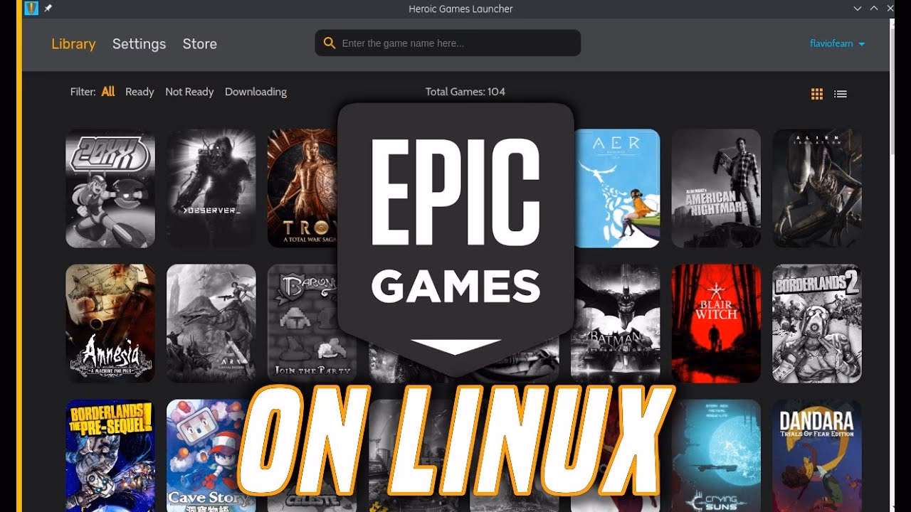 How to install Epic Games Store on Linux?