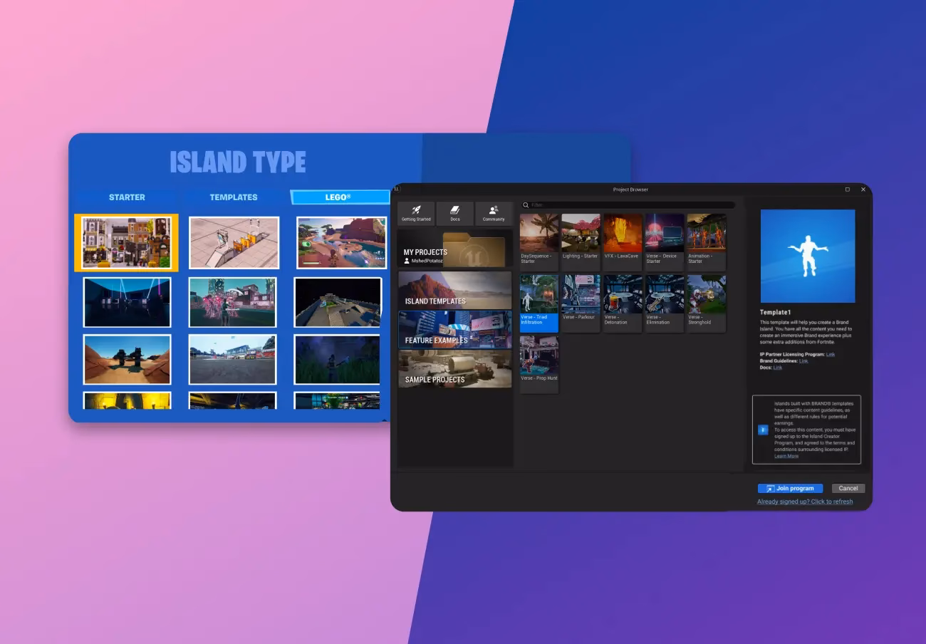 ¿Qué es el programa de creadores de islas?