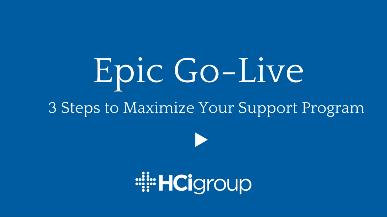How does epic go live day work?
