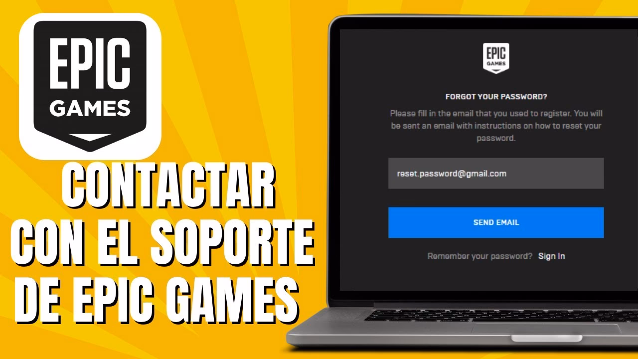 ¿Cómo Iniciar sesión en Epic Games?