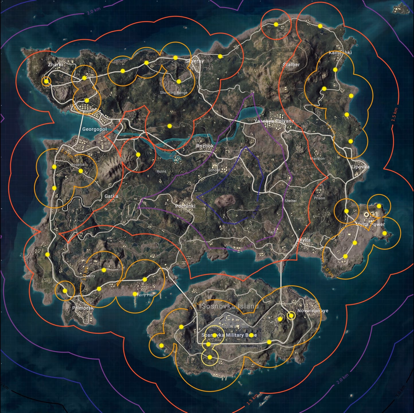 Where are the secret rooms in PUBG Battlegrounds?