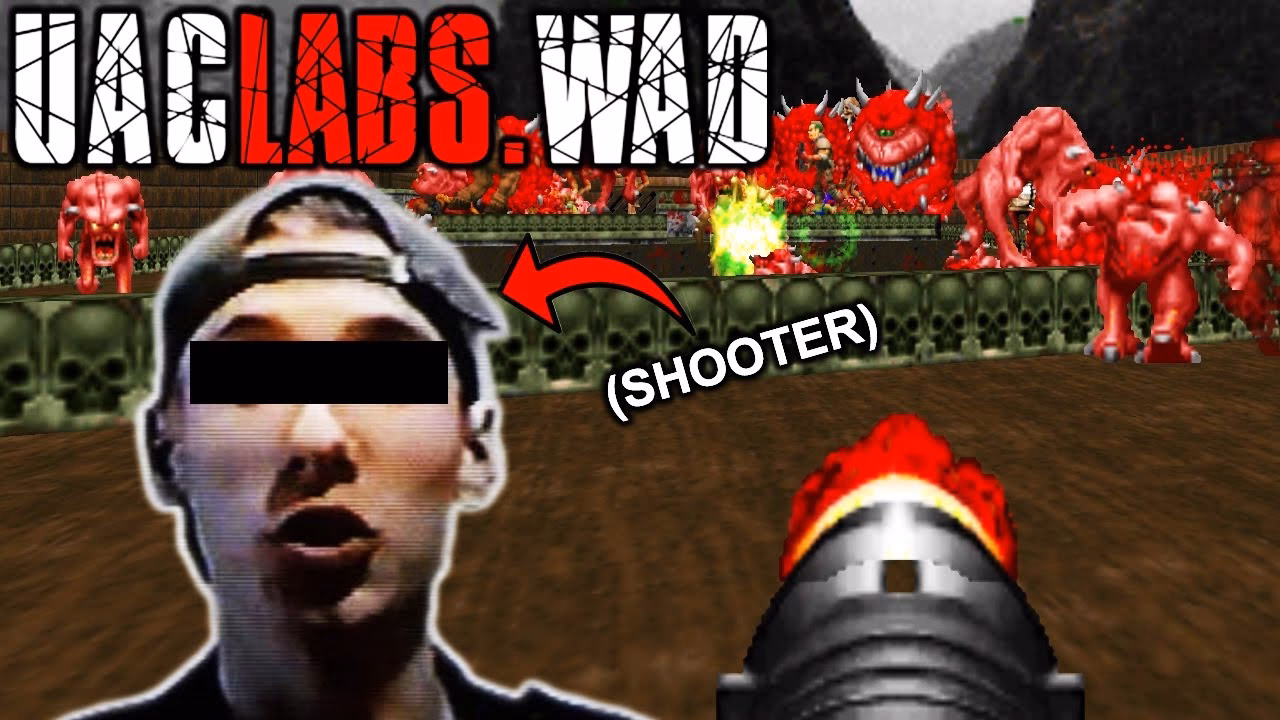 Did Eric Harris create the Doom .wad files?