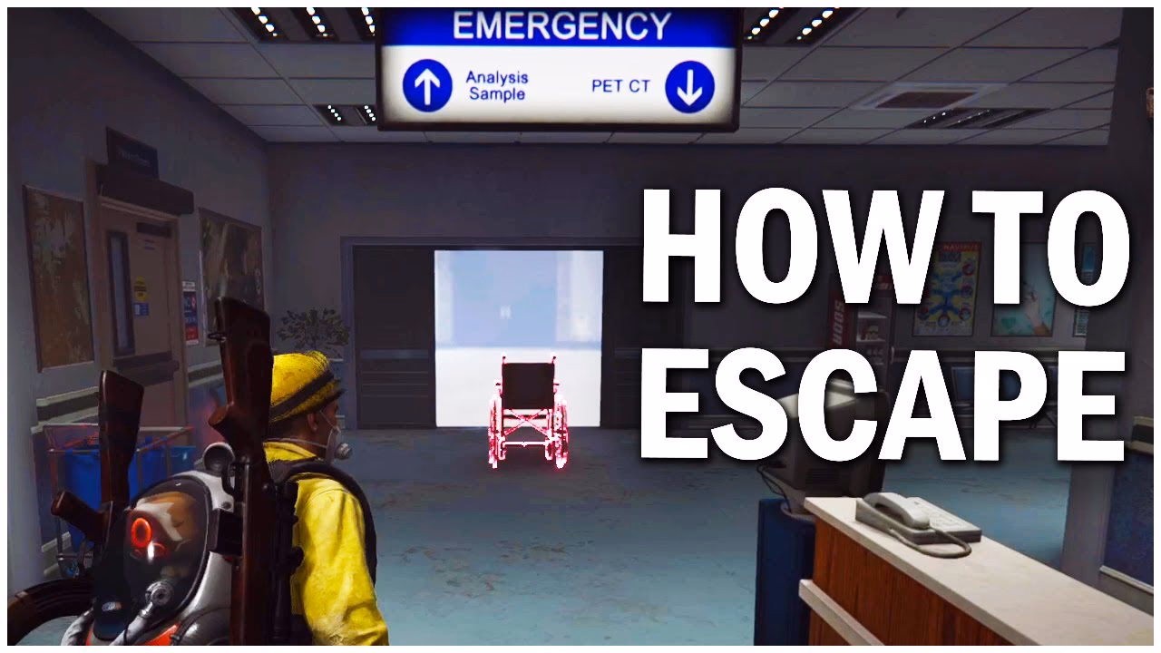 How do you get to Dayton hospital in once human?