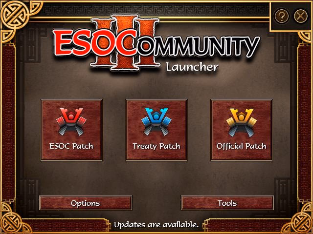 How do I setup ESOC patch for Eso?