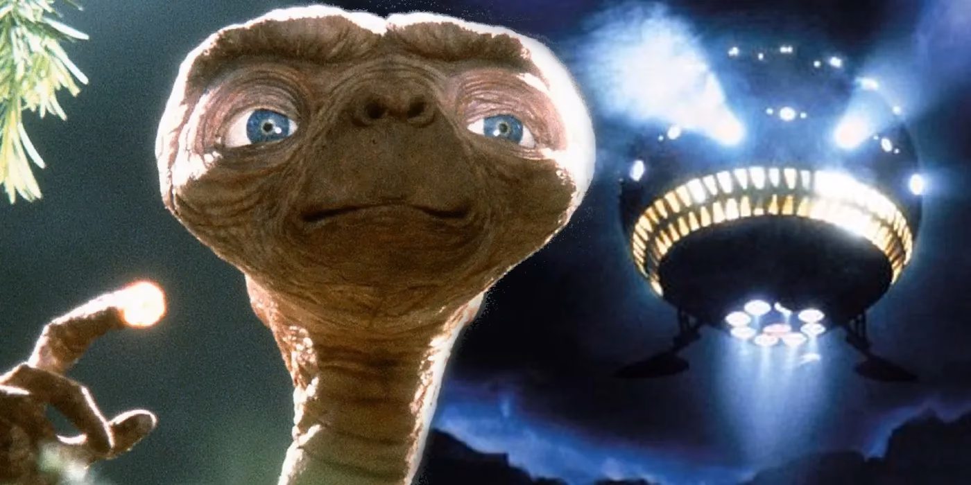 How does et arrive on Earth?