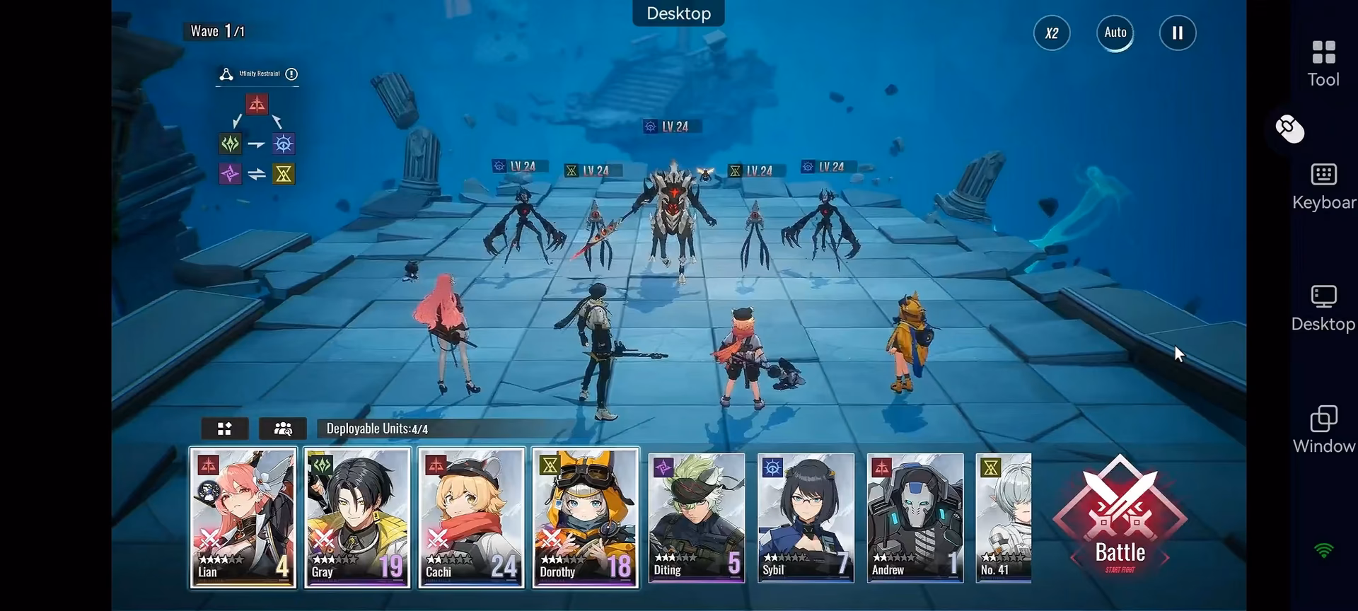 Is Etheria restart a turn-based RPG?