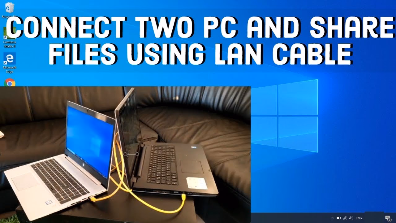 How to connect two devices using one Ethernet cable on Windows 10?