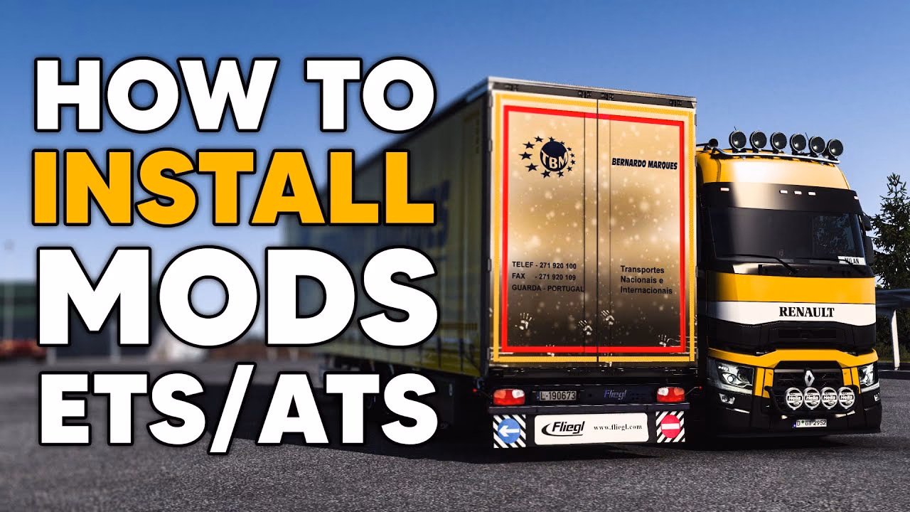 Does this Mod add road trains in ETS2?